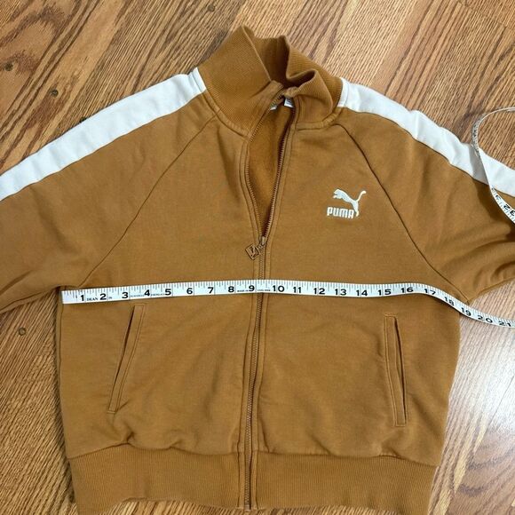 Puma Brown-orangish and White Classic T7 Tracksuit - Picture 15 of 15